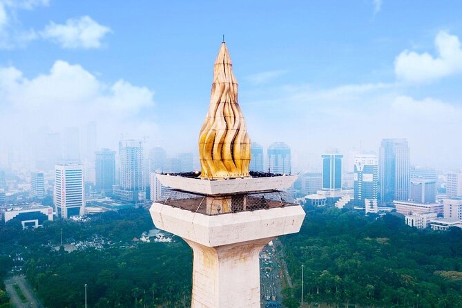 the National Monument of Indonesia in Jakarta